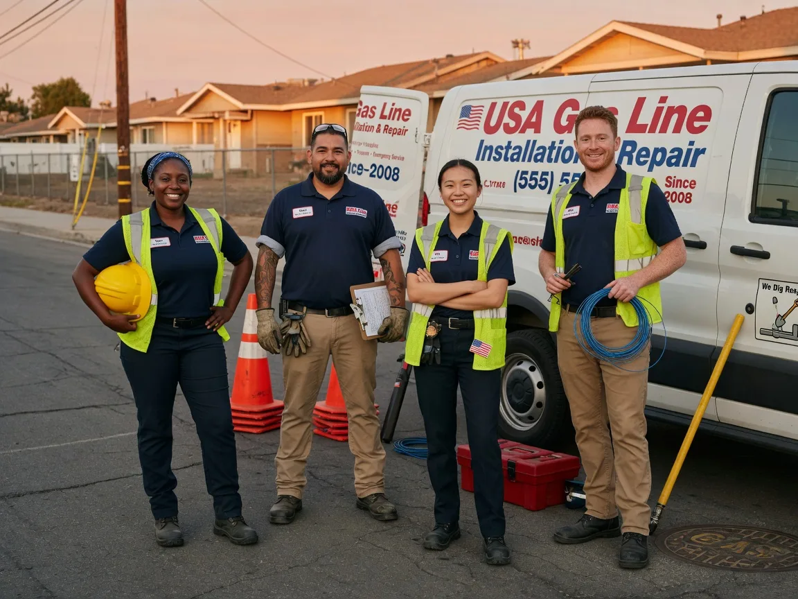 Gas Line Installation company in Winnebago, NE